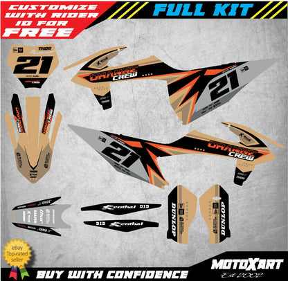 TERRA Style Decal Kit for KTM SXF 250 450 (2019-2020)