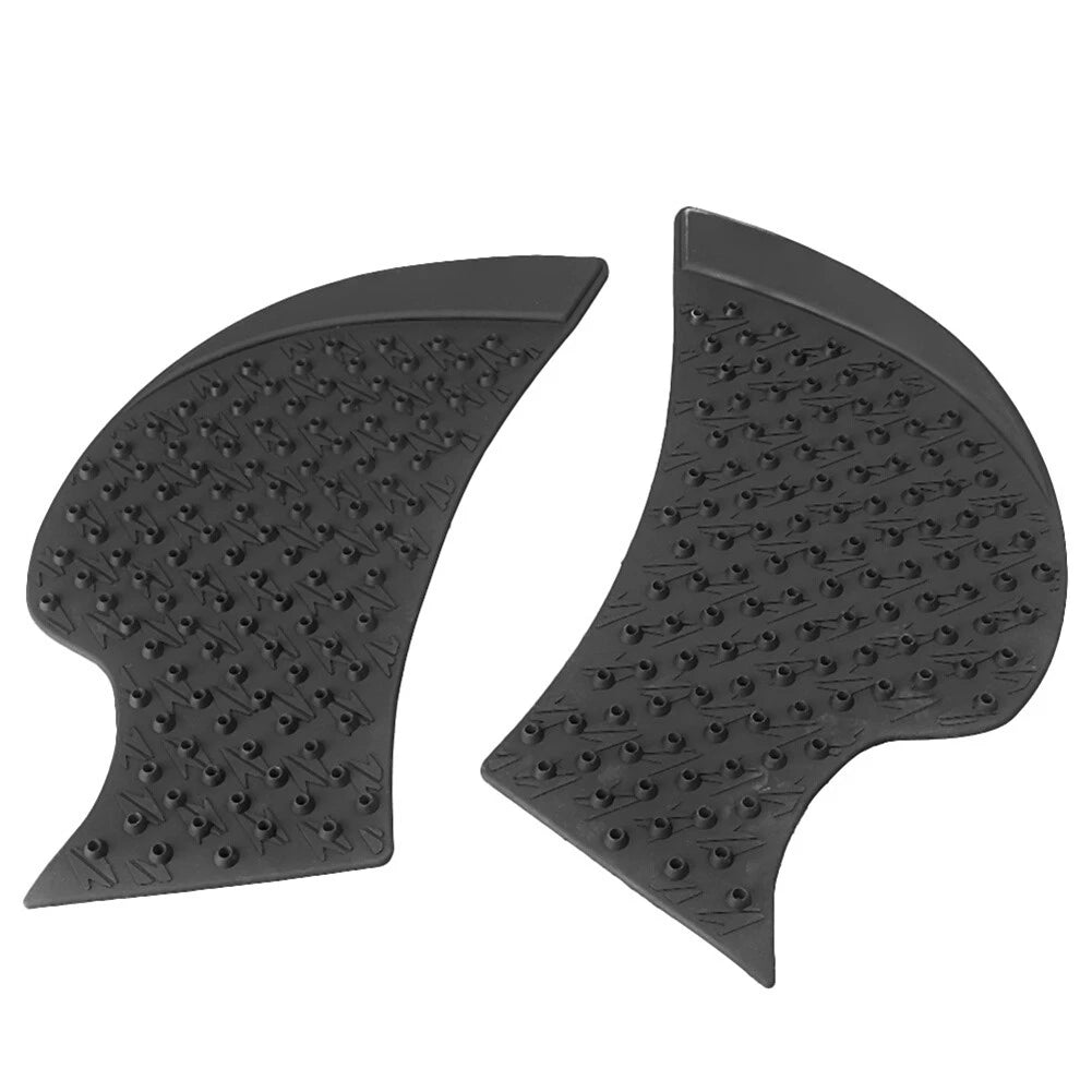 Black Tank Pads Side Knee Grip Protectors for Kawasaki Ninja ZX14R (2006-15)