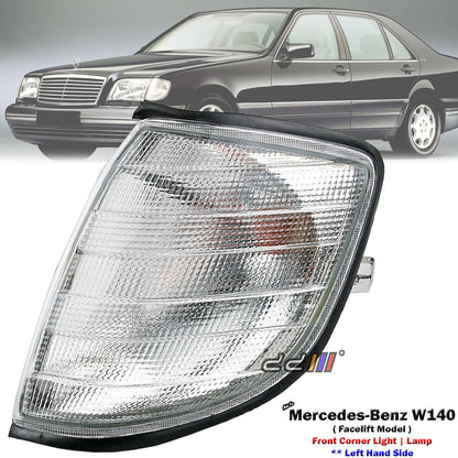 Clear Corner Light for Mercedes-Benz W140 S280 S320 (1993-1998)