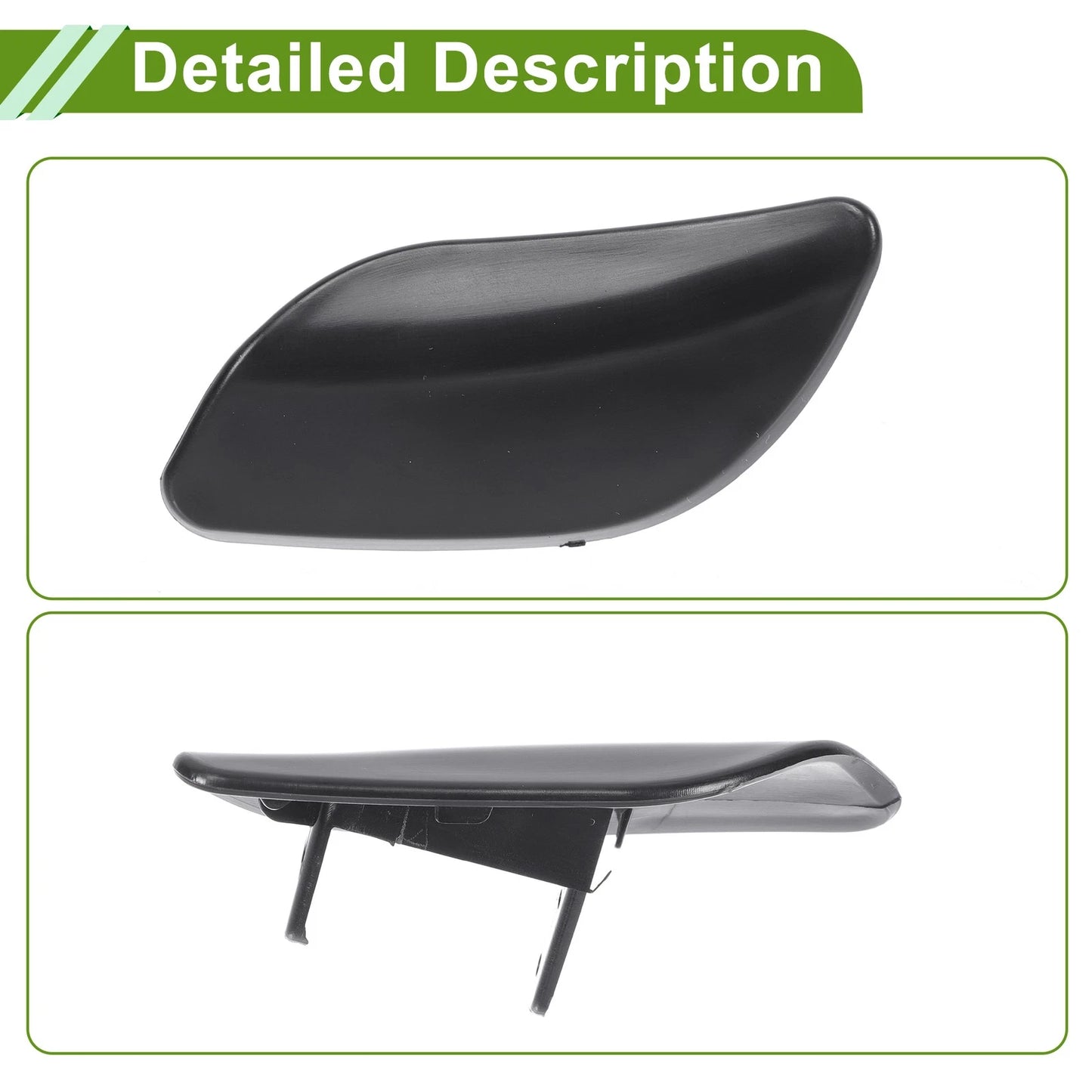 Bumper Headlight Washer Nozzle Cover for Porsche Cayenne (2003-2010)