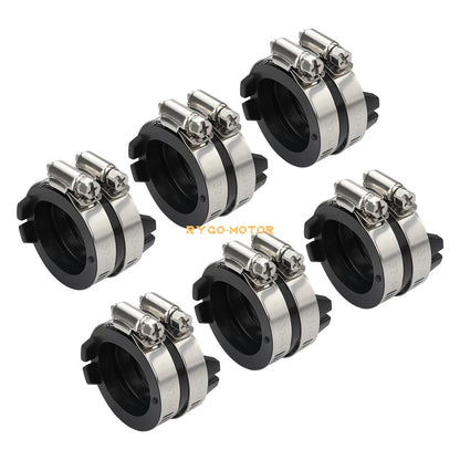 6x Intake Manifold Holders for Honda Valkyrie 1500 GL1500C (1997–2003)