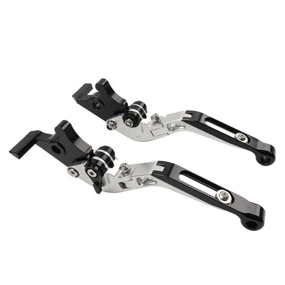 Silver Extendable Brake Clutch Levers for BMW F800GS/Adventure, F800R (08-18)