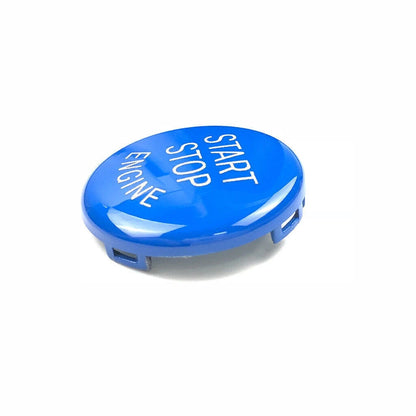 Gloss Blue Start Stop Engine Button Cover for BMW E81 E87 E90 E91 E92 (2006-2013)