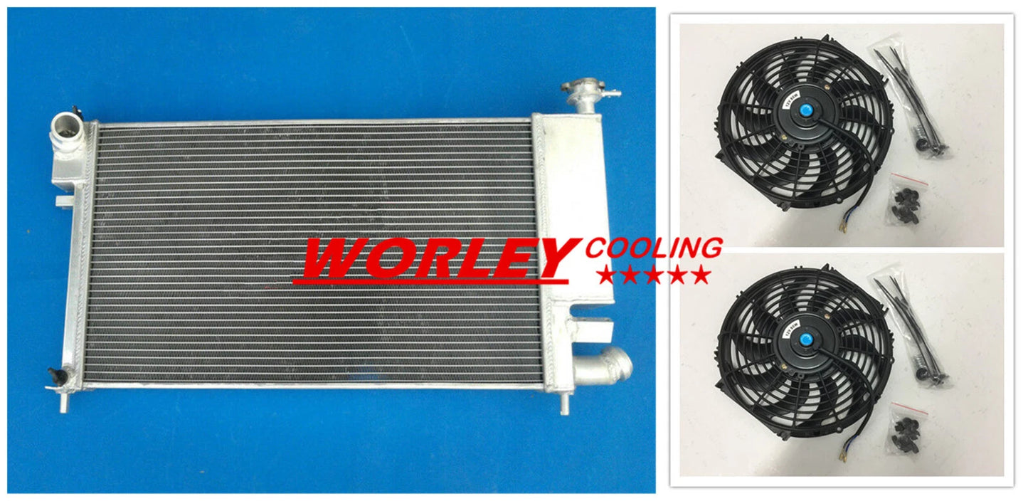 Aluminum Radiator + Fan for Peugeot 306 GTI & Citroen Xsara ZX (1993-1996)