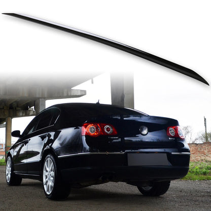 Black Boot Lip Spoiler for VW Passat B6 (2005-2010)