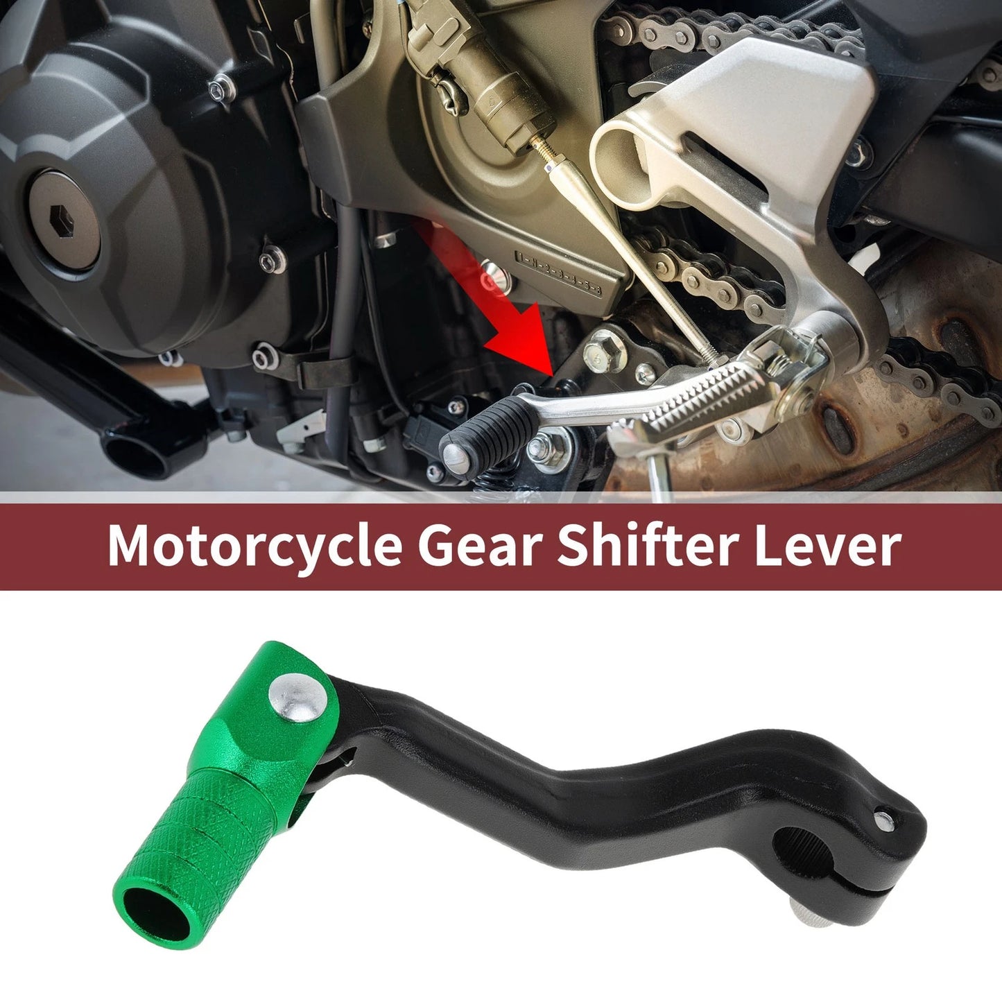 Folding Gear Shifter Lever / 1 x Gear Shifter Lever for Kayo T2