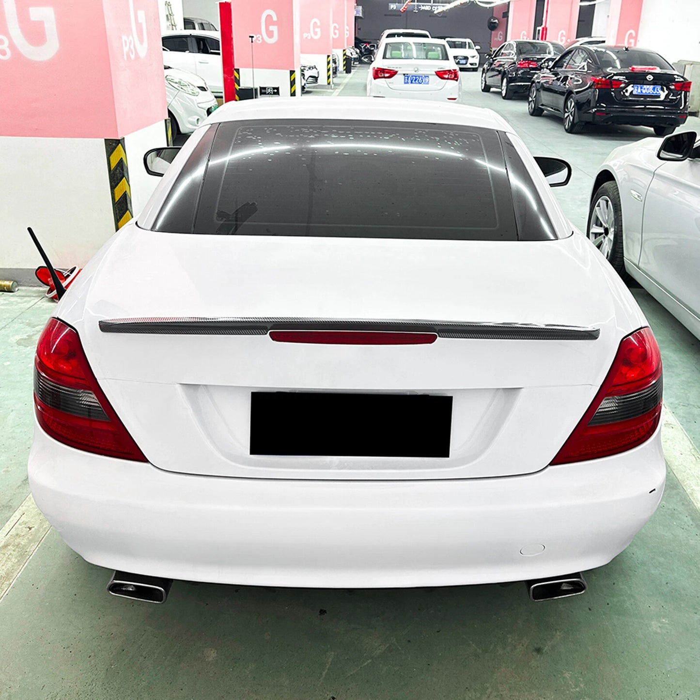 Rear Boot Spoiler Lip for Mercedes Benz R171 (2005-2010)