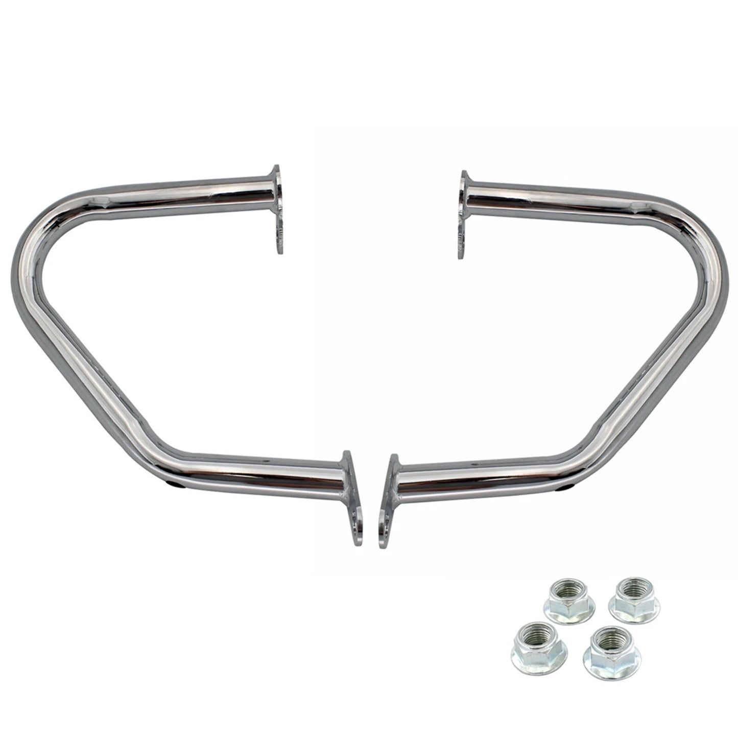 Engine Guard Crash Bar for Triumph Bonneville Bobber (2017-2020) Silver