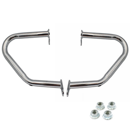 Engine Guard Crash Bar for Triumph Bonneville Bobber (2017-2020) Silver