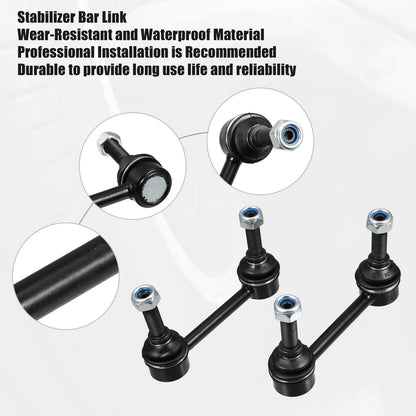Rear Left Right Sway Bar Links Stabilizer Bar Link for Dodge Durango