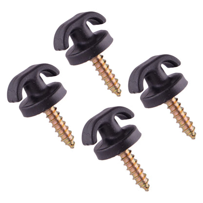 4 x Car Rear Trunk Cargo Net Tie Down Hook Clips Universal