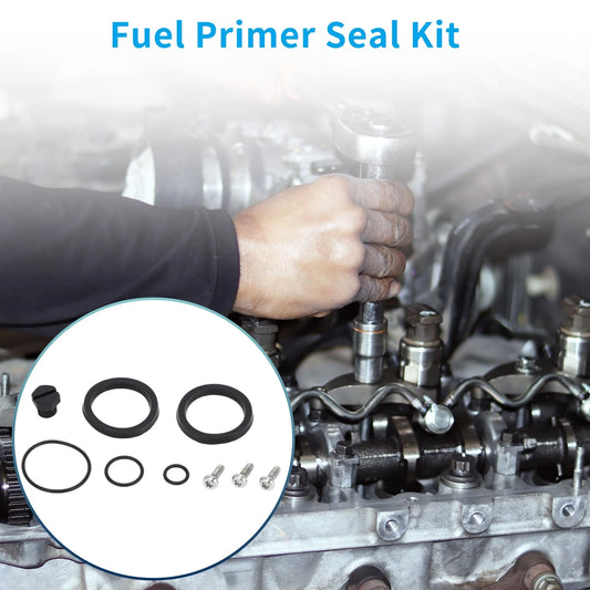 1 Set Fuel Primer Seal Kit for Chevy Silverado 2500 HD 6.6L (2001-2016)