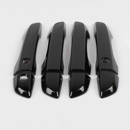 Door Handle Lid Cover Trim for 2016-2021 Honda Civic Glossy Black 8 x Pieces