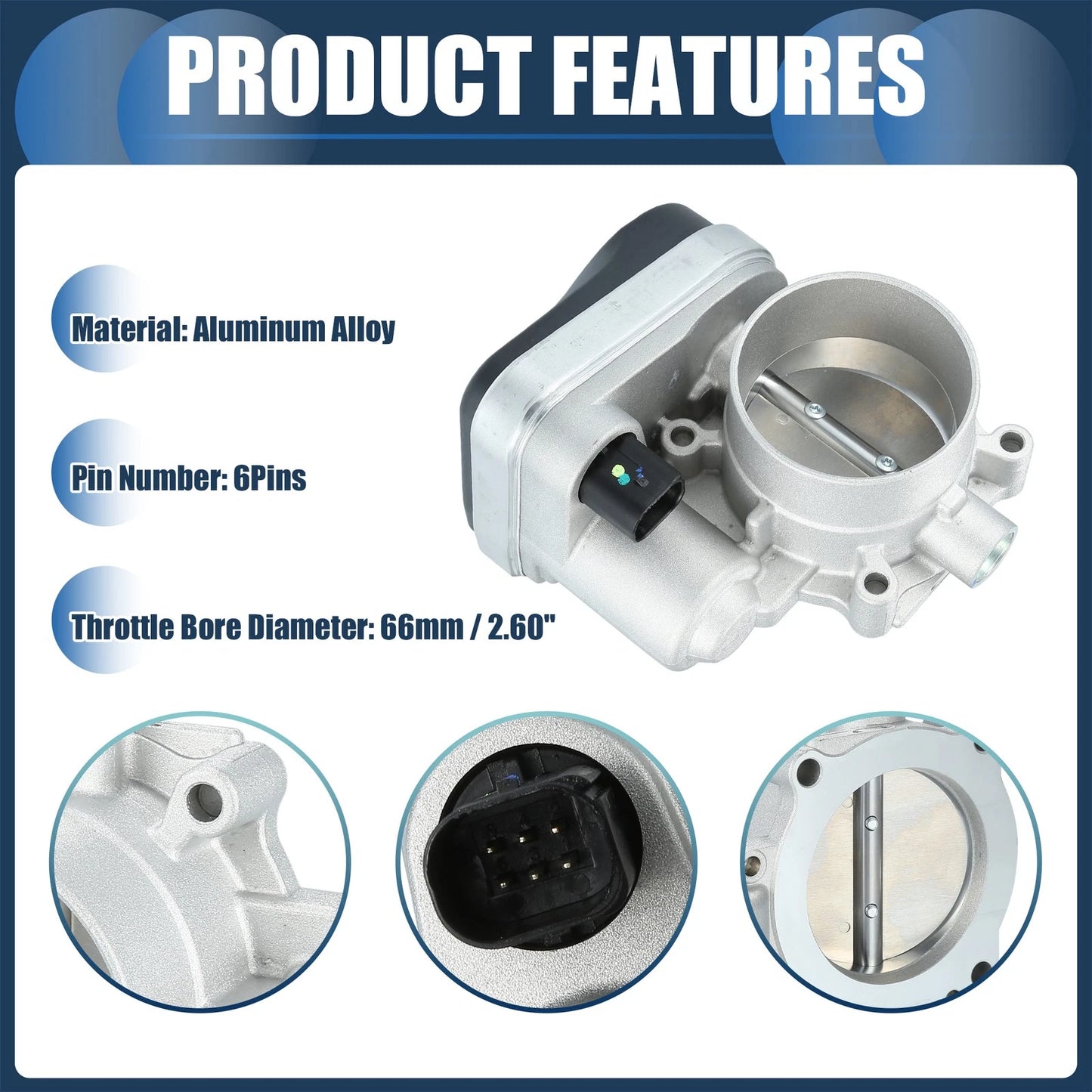 Throttle Body Actuator for Chrysler 300 2.7L 3.5L V6