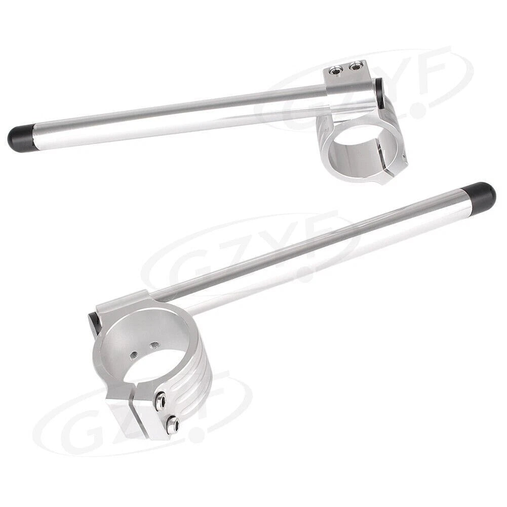 22mm & 7/8" Clips on Handle Bar with Adjustable Clamps for 31mm Fork Tube