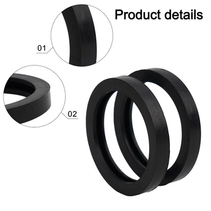 10 x Rubber Leakproof Gaskets Gas Can Spout Seals for Tight Tank Sealing