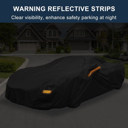 Aluminum Film Waterproof Car Cover with Driver Zipper for Chevrolet Corvette