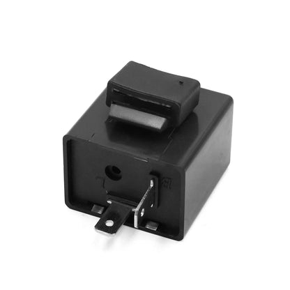 6-12V 2-Pin Beeper Flasher Relay for Motorcycle Turn Signal Light Indicator