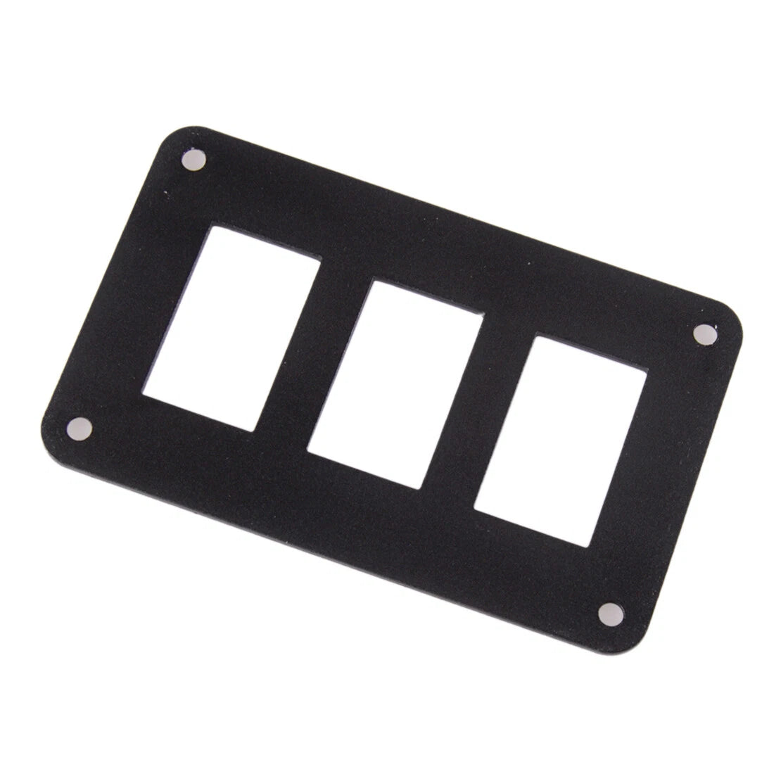 3 Gang Rocker Switch Dash Mount Holder Panel for Universal Use