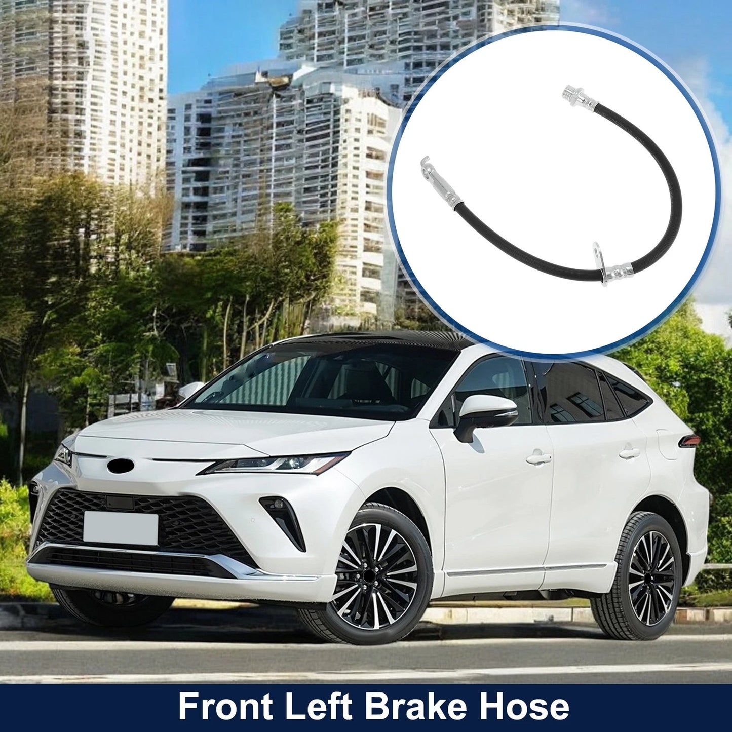Front Left Brake Hose for Toyota Venza (2012-2025)