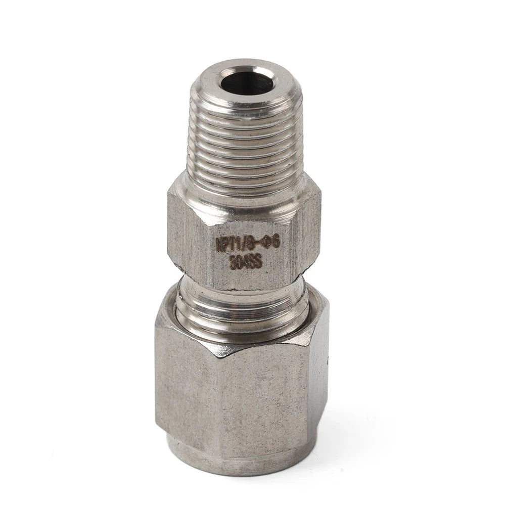 6mm OD 1/8" NPT Compression Fitting for Stainless Steel Tubing (2023)