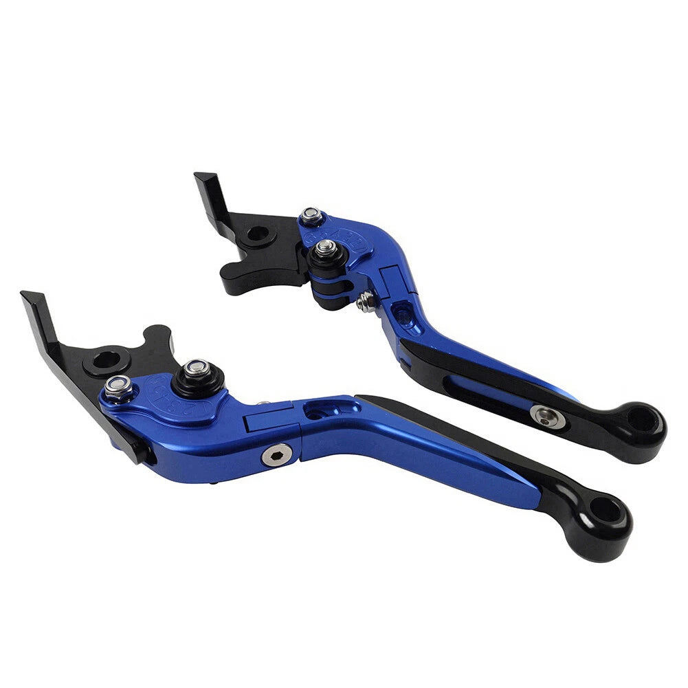 Blue Extendable Brake Clutch Levers for Honda CB599 CB600 CB919 (1998-2006)