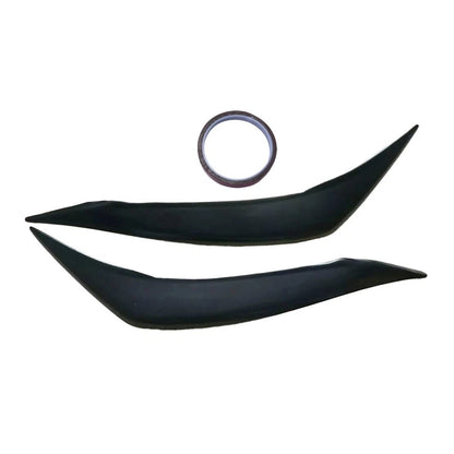 Gloss Black Headlight Eyelid Covers for Toyota Corolla (2011-2013)