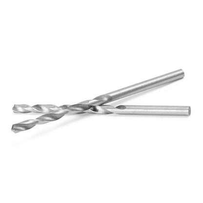 Mini Micro Hand Drill Kit with Keyless Chuck & 10 Twist Drills for Make & Model
