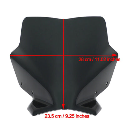Windshield for Ducati Monster 821/1200/1200S/1200R (2014-2020)