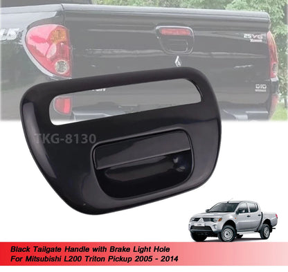 Black Tailgate Handle for Mitsubishi L200 Triton (2005-2014)
