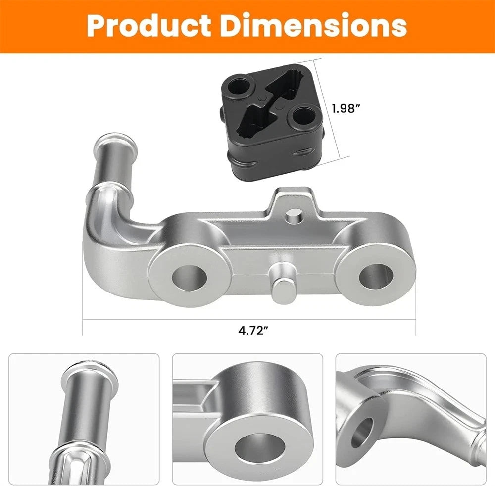 Rear Exhaust Bracket Isolator for Ram 1500 2019-2025 3.0L V6 5.7L 6.2L V8