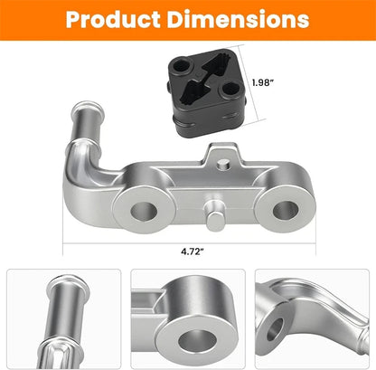 Rear Exhaust Bracket Isolator for Ram 1500 2019-2025 3.0L V6 5.7L 6.2L V8
