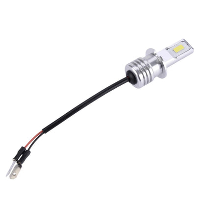White LED Fog Light Bulbs with Connector Harness for H3 (12V-24V)