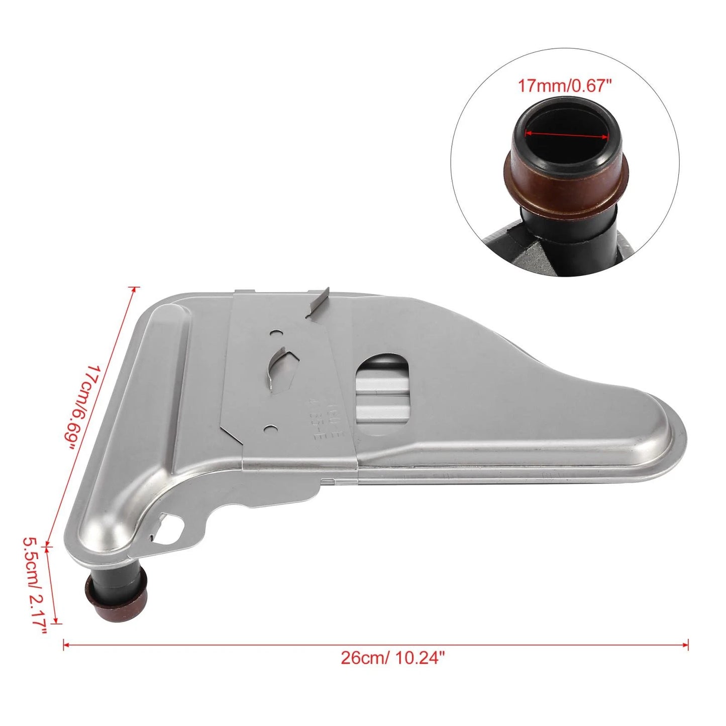 Automatic Transmission Filter Oil Pan Gasket for Buick 4T65E (1997–2004)