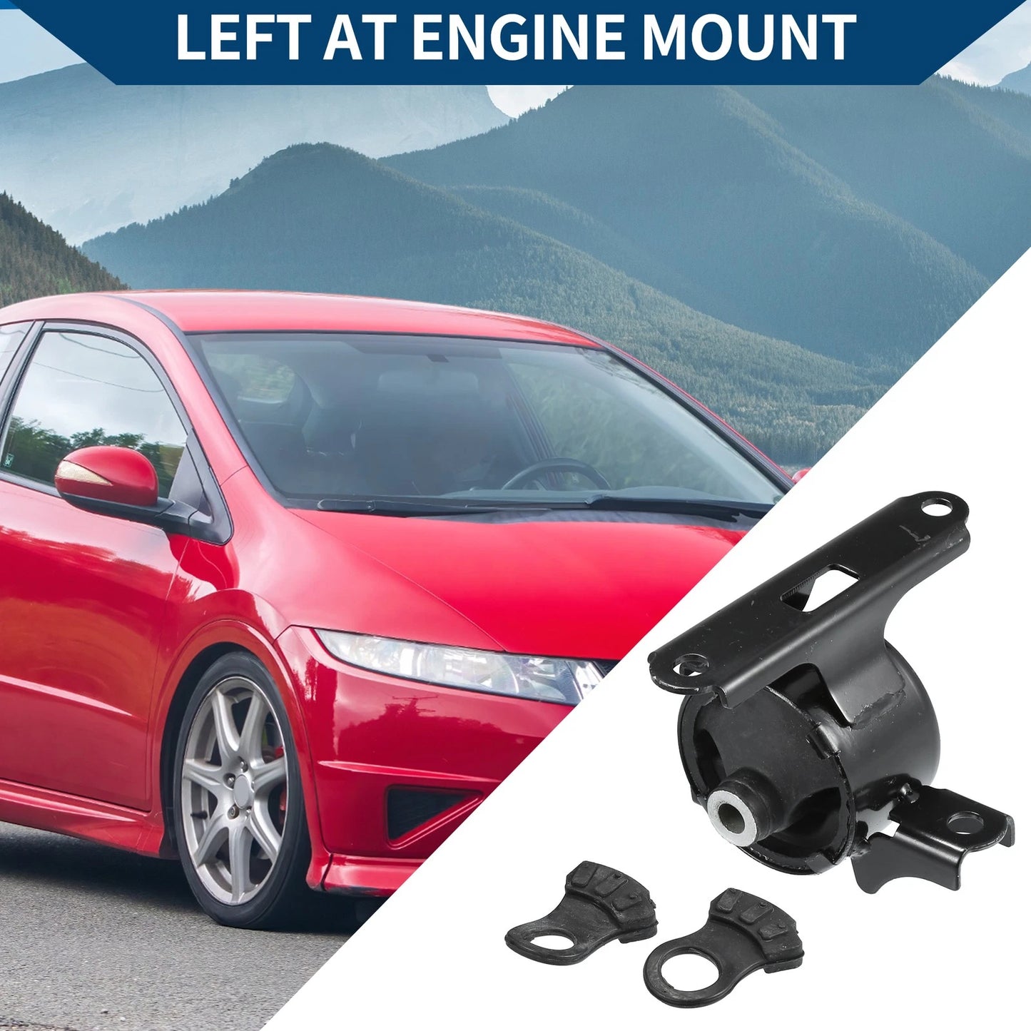 Engine Motor Mount Left for Honda City, Fit (2002-2008)