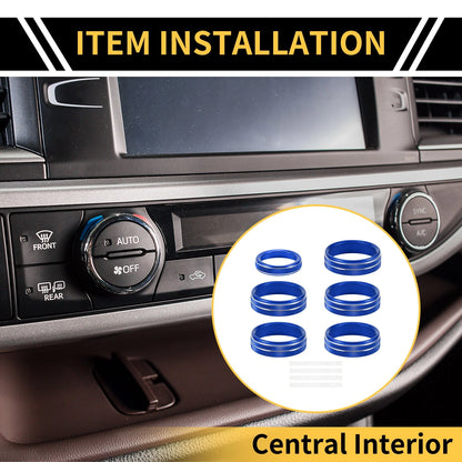 Air Conditioner Switch Knob Cover Ring for Ford F-150 (2004-2008)