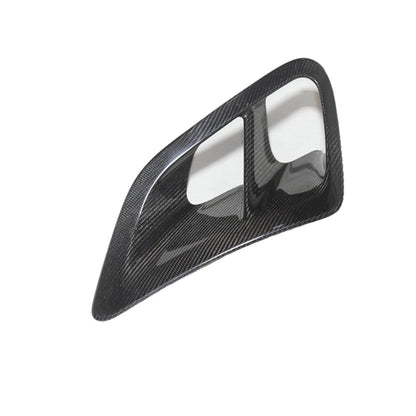 Black Carbon Fiber Side Fender Covers for Porsche 911 997 Turbo (2004-2012)