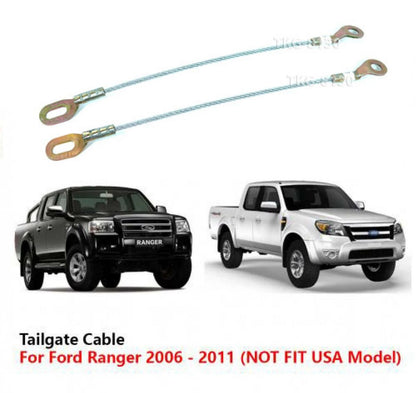 2 x Tailgate Cables for Ford Ranger (2006-2011)