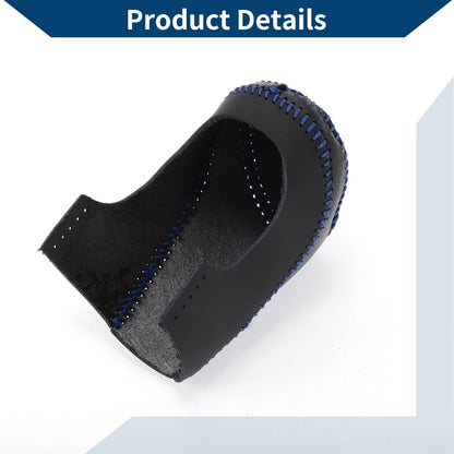 1 Pc Gear Shift Knob Cover for Chevrolet Malibu Black Carbon Fiber Blue