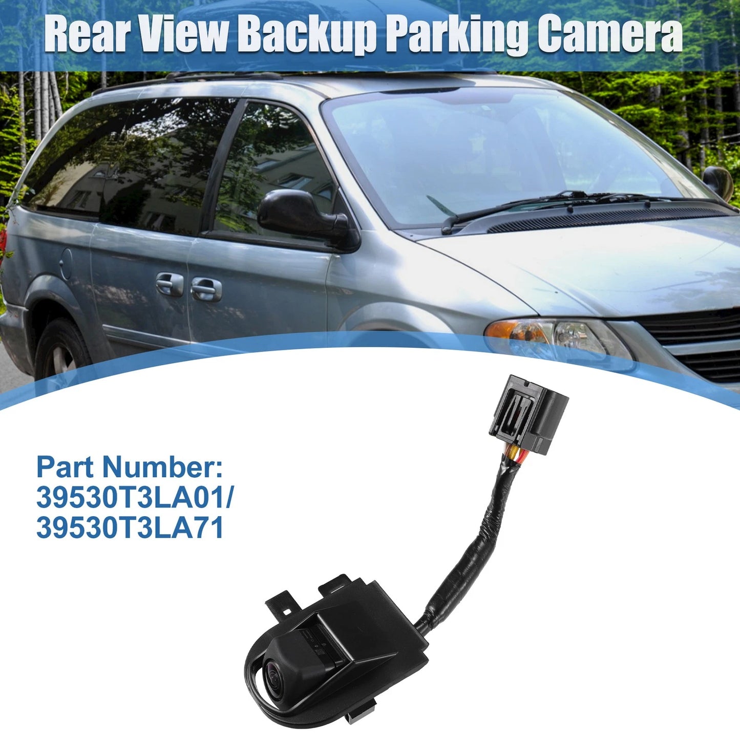 Rear View Backup Camera for Honda Accord Coupe (2003-2012)