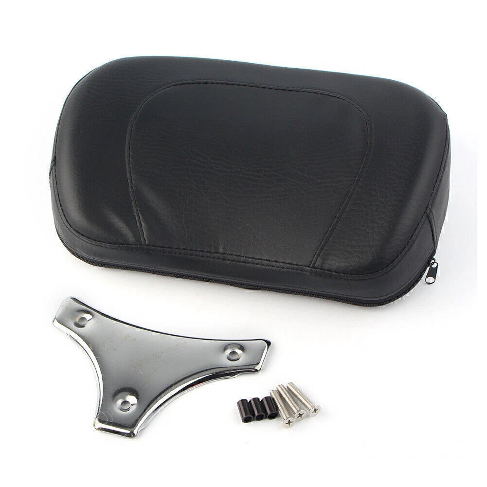 Detachable Sissy Bar Backrest Pad for Harley Road King, Street, Electra, Glide (2009-2014)