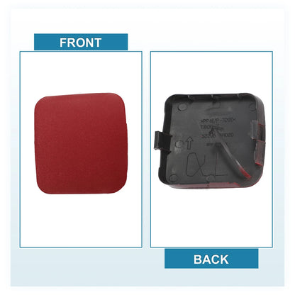 Front Tow Hook Cap for Toyota RAV4 (2009-2012) -  Bright Vintage Red
