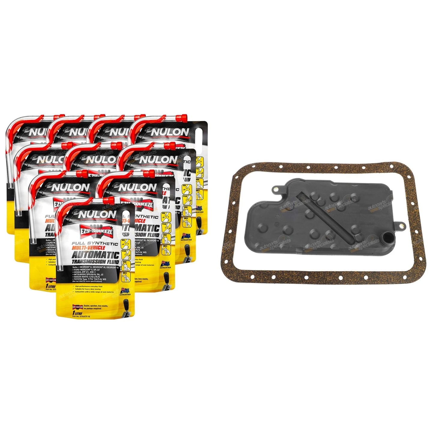 Transmission Filter Kit + Fluid for Mitsubishi Challenger (2000 - 2015)