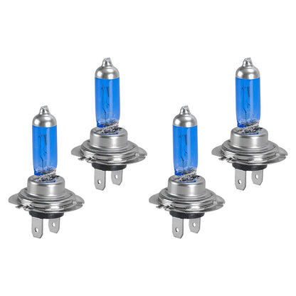 4 x H7 100W Halogen Super White Headlight Bulbs for Car