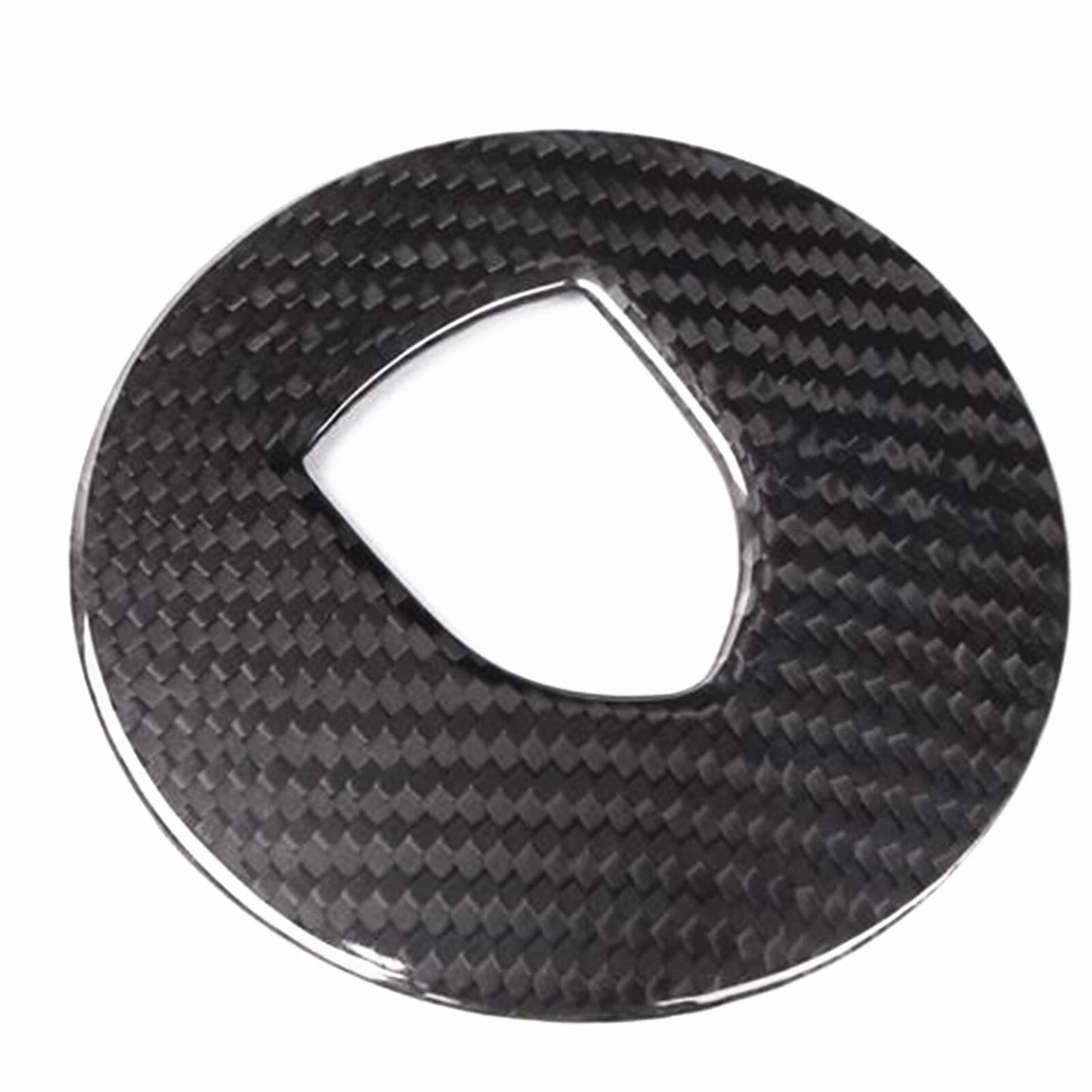 1x Carbon Fiber Steering Wheel Cover for Porsche 718 Boxster Cayman (2014-2020)