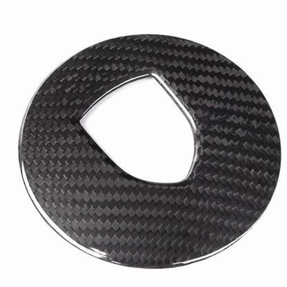 1x Carbon Fiber Steering Wheel Cover for Porsche 718 Boxster Cayman (2014-2020)