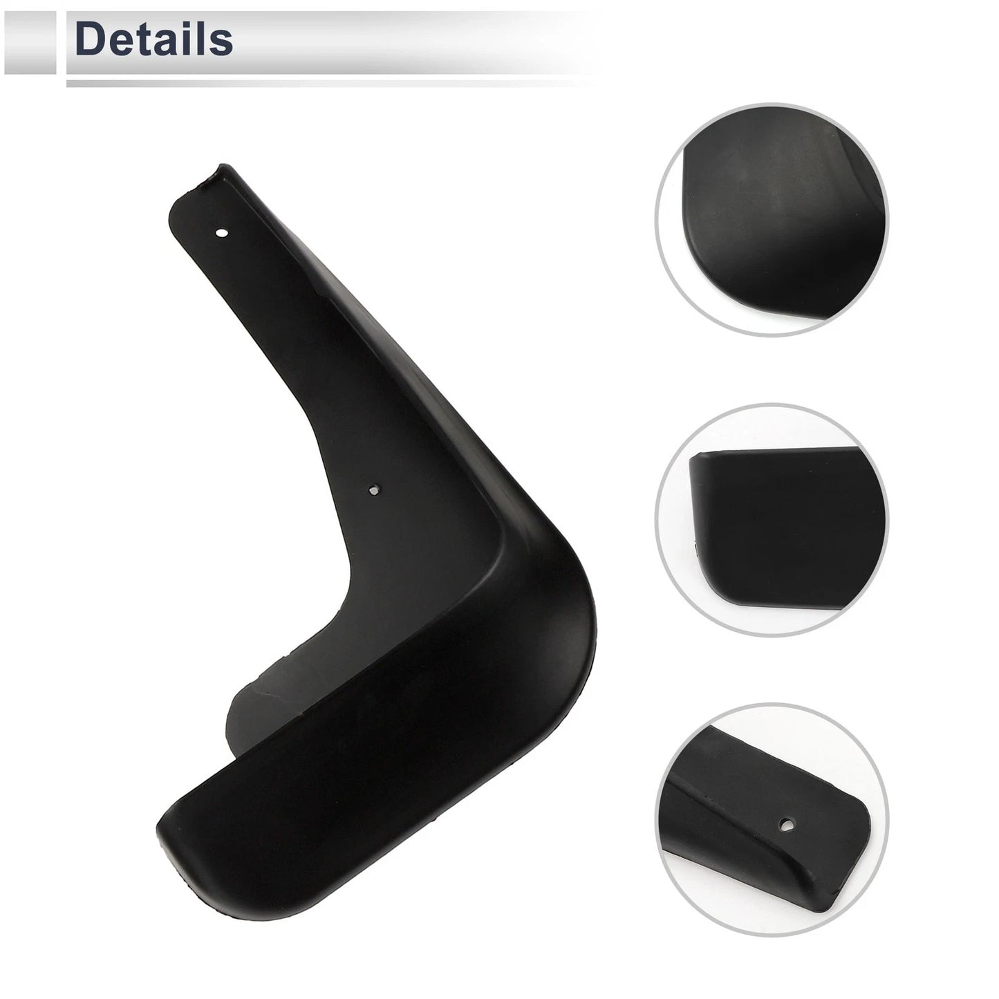 Mud Flaps Splash Guards 1 Set for Mazda 6 Coupe (2006-2008)