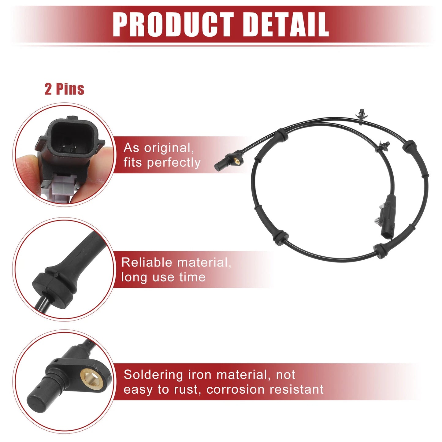Rear ABS Sensors for Nissan Rogue (2014-2020)