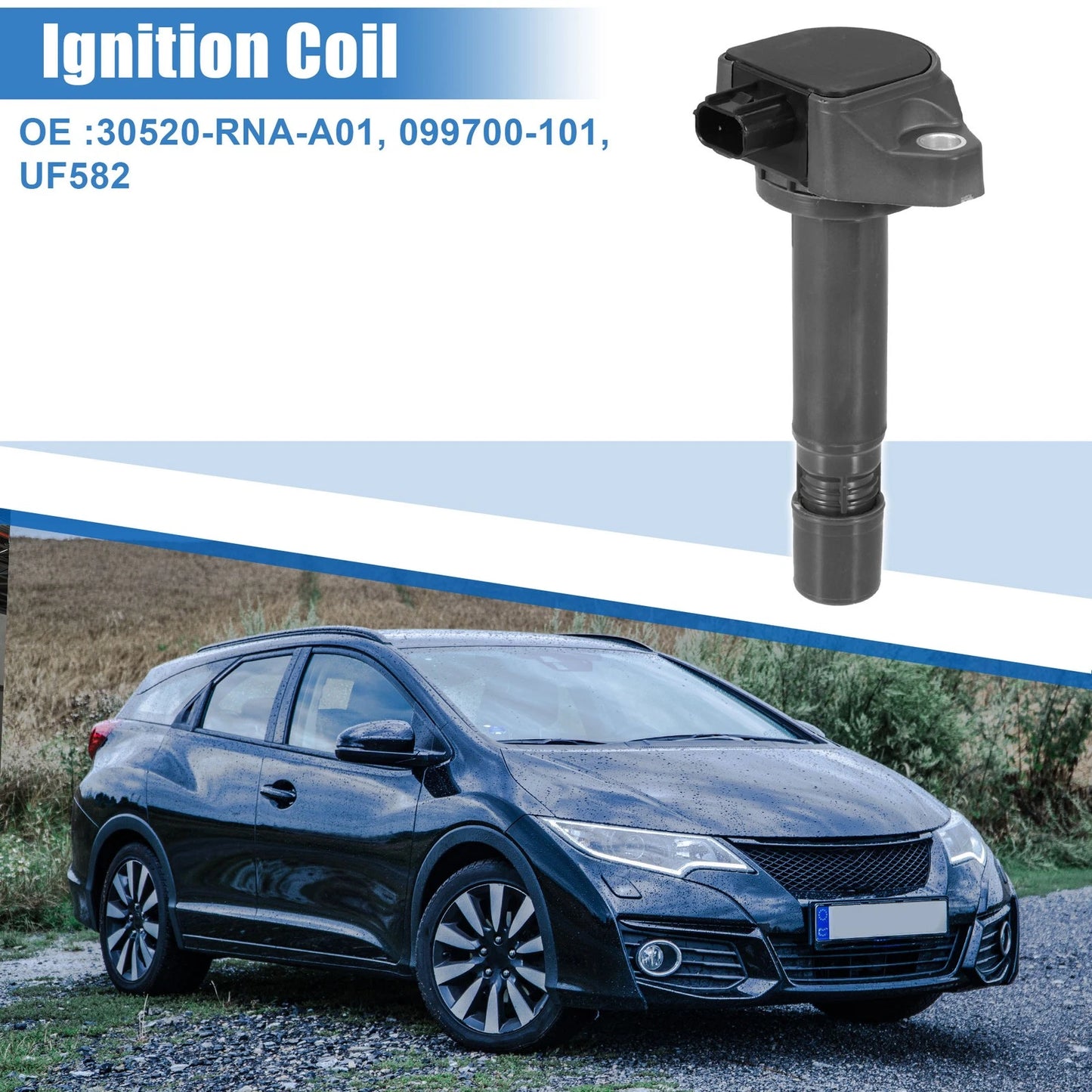 Ignition Coil for Honda Civic 2006-2011 - 2 x Auto Ignition Coils