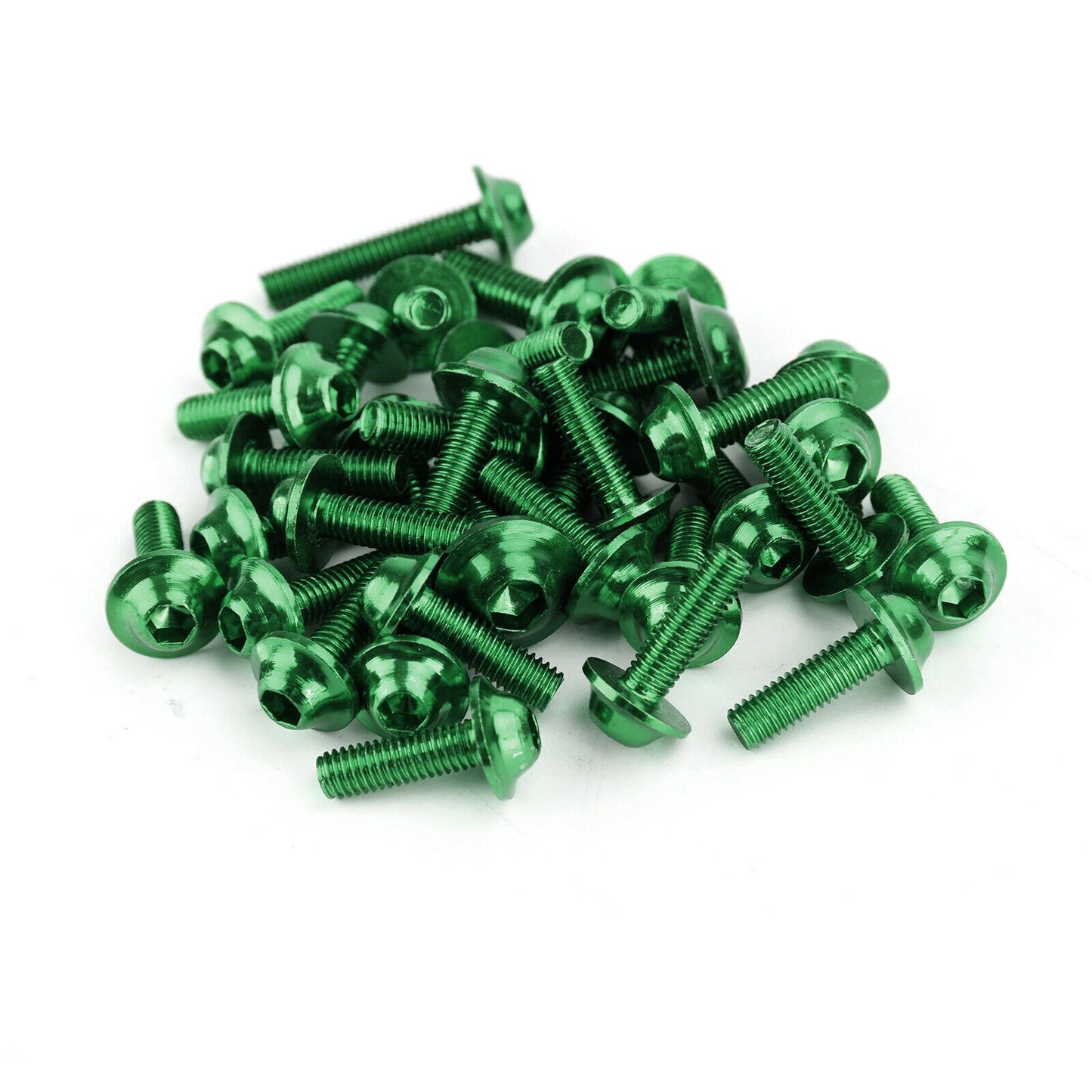 158 Piece Green Aluminium Fairing Screw Trim Bolts Set for F2